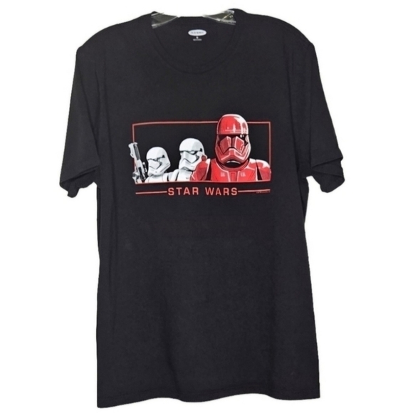 Old Navy Star Wars 1st order stormtroopers sequel trilogy t-shirt size XL - Picture 1 of 8